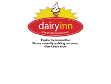 Tablet Screenshot of dairyinn.com